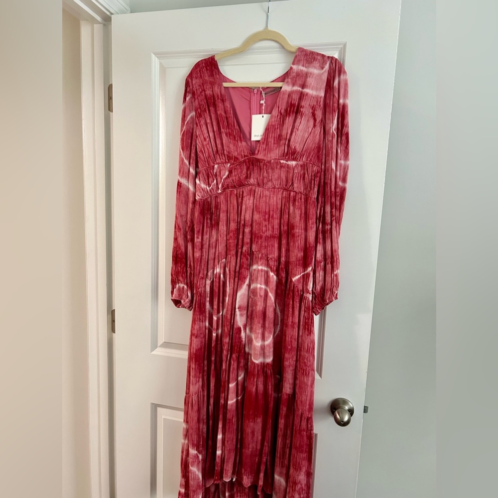 Size Large, Skylar Rose Dress, long sleeve beach dress